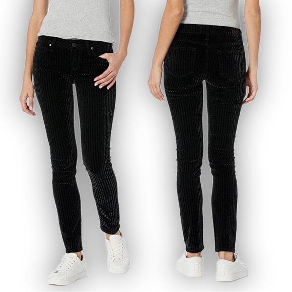 COPY - PAIGE Woman’s Verdugo Ultra Skinny Jeans with Velvet Stripping 🌟 - Picture 1 of 10